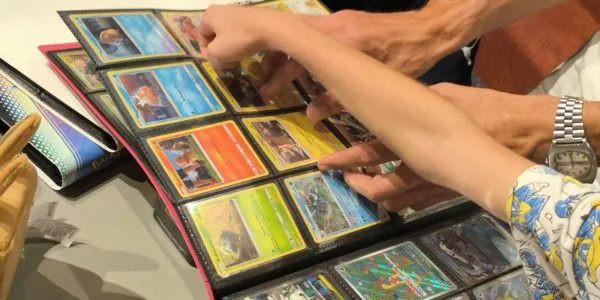Bourse d’échange carte Pokémon
