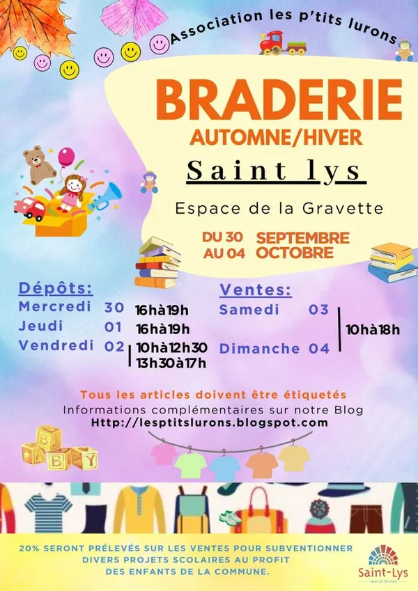 Braderie des P'tits Lurons