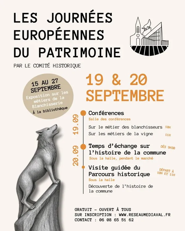 Exposition d'outils et accessoires utilisés pour le métier de la blanchisserie