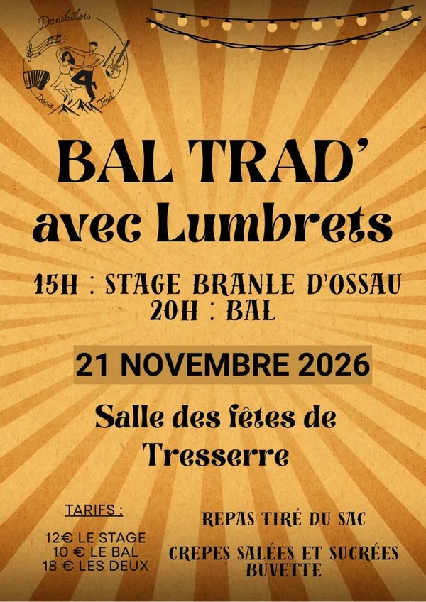Bal trad et stage