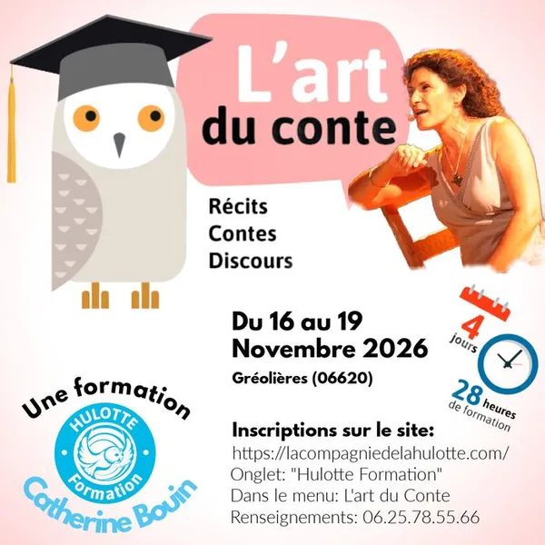 Formation: L'art du Conte. Catherine Bouin