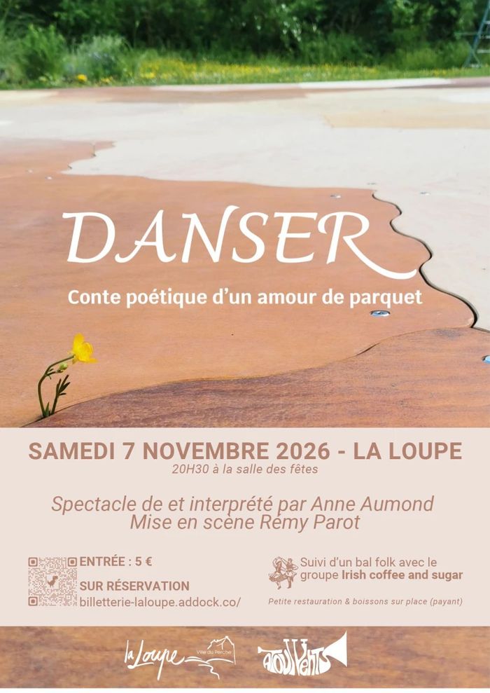 spectacle "Danser, conte poétique d'un amour de parquet"