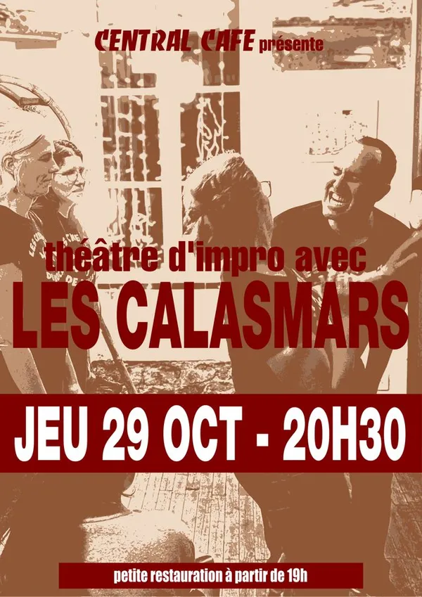Théâtre d'impro au Central Café
