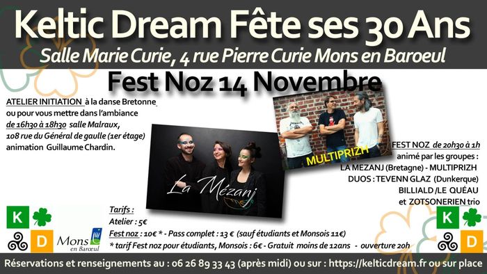 Keltic Dream fête ses 30 ans - Fest-noz