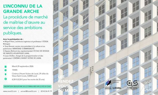 LES RENDEZ-VOUS DU MARDI : L'INCONNU DE LA GRANDE ARCHE