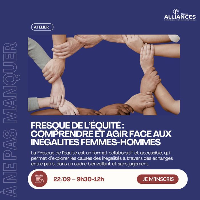 Fresque de l’Équité : comprendre et agir face aux inégalités femmes-hommes | 22 septembre