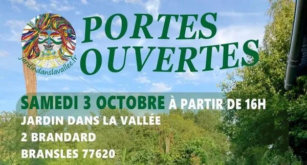 Samedi 3 octobre Portes ouvertes au jardin