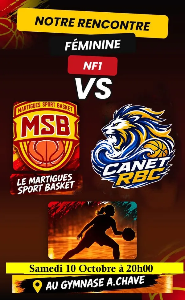 BASKET BALL. MSB / CANET EN ROUSSILLON