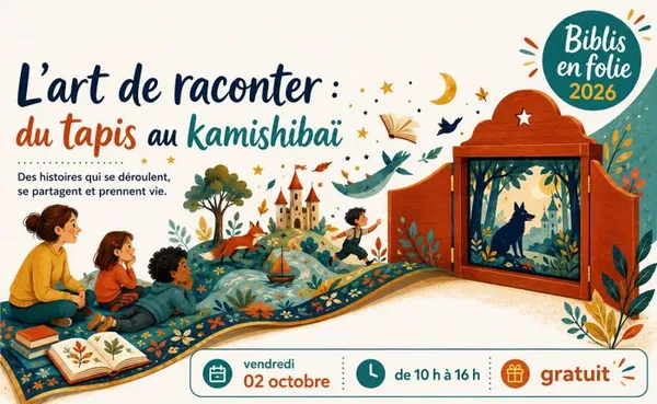 L'art de raconter : du tapis au kamishibaï
