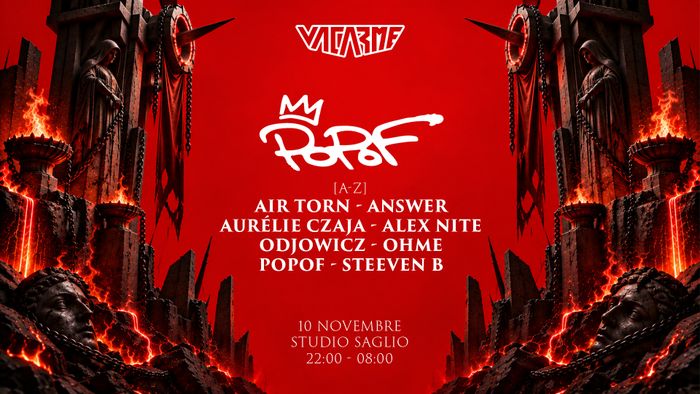 VACARME W/ POPOF !