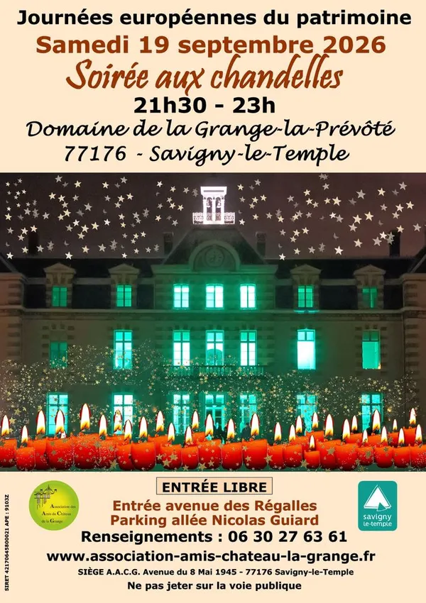 Visite du château aux chandelles