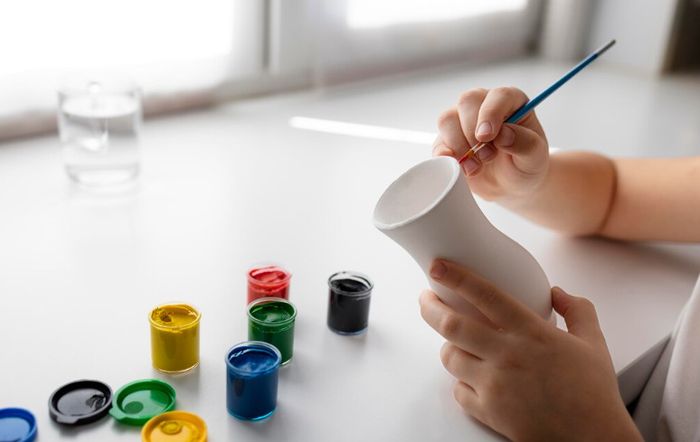 Peinture sur mug