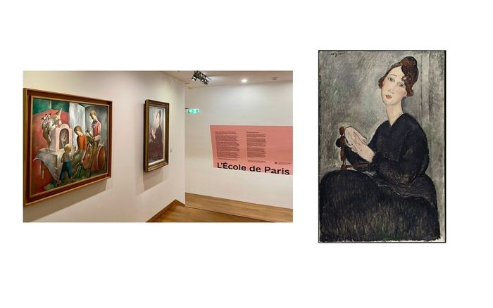 Atelier tactile autour de l'exposition "L'école de Paris" au Musée d'art et d'histoire du Judaïsme