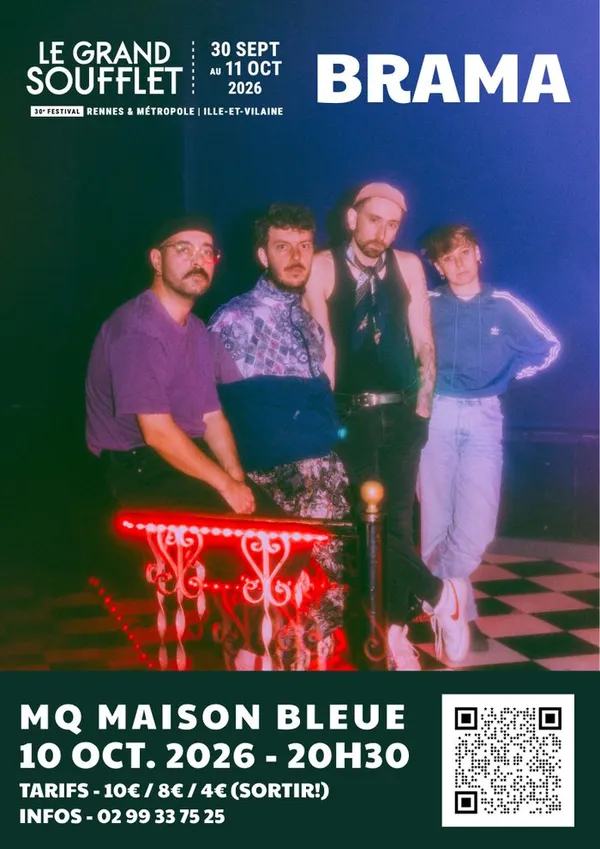 Concert de BRAMA à la Maison Bleue - Grand Soufflet