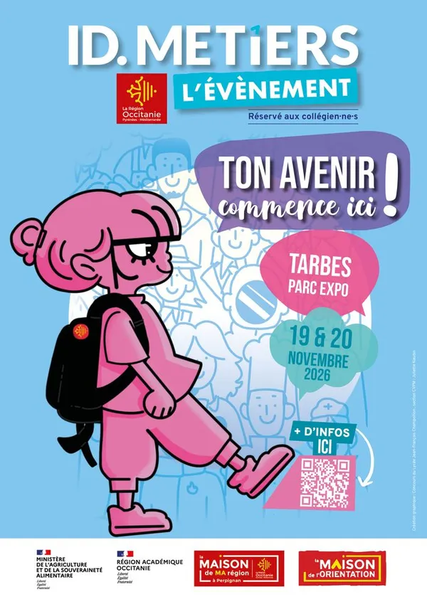 ID.Métiers L'évènement à Tarbes les 19 et 20 novembre 2026