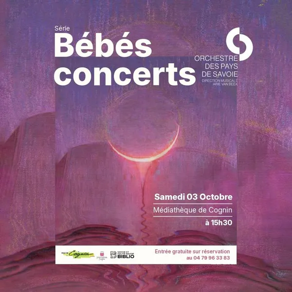 Bébé concert de l'Orchestre des Pays de Savoie