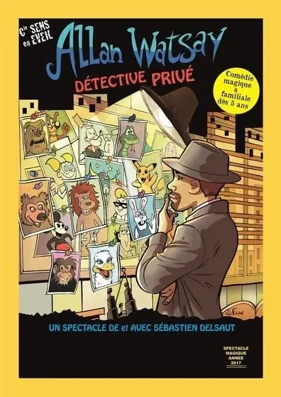 Spectacle de magie - Allan Watsay, détective privé