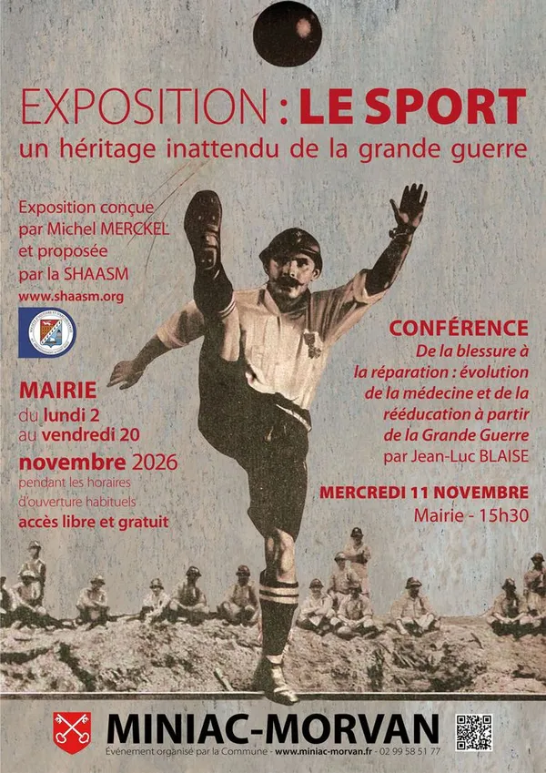 EXPOSITION : le sport, un héritage inattendu de la grande-guerre
