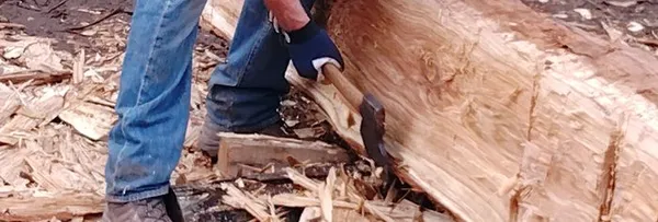 Démonstration d’équarrissage à la hache - FÊTE ANNULÉE POUR RISQUE INCENDIE🔥