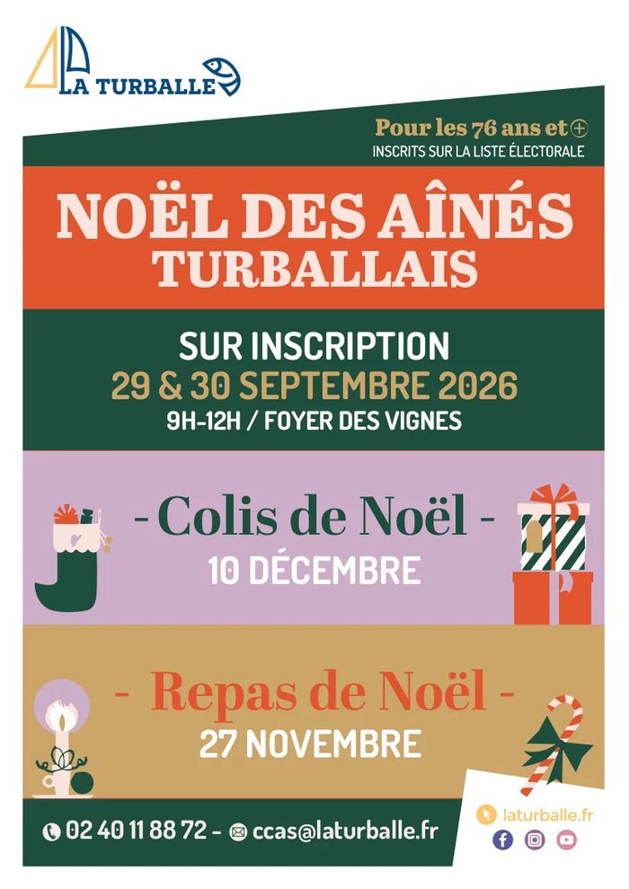 Inscription au Noël des ainés turballais
