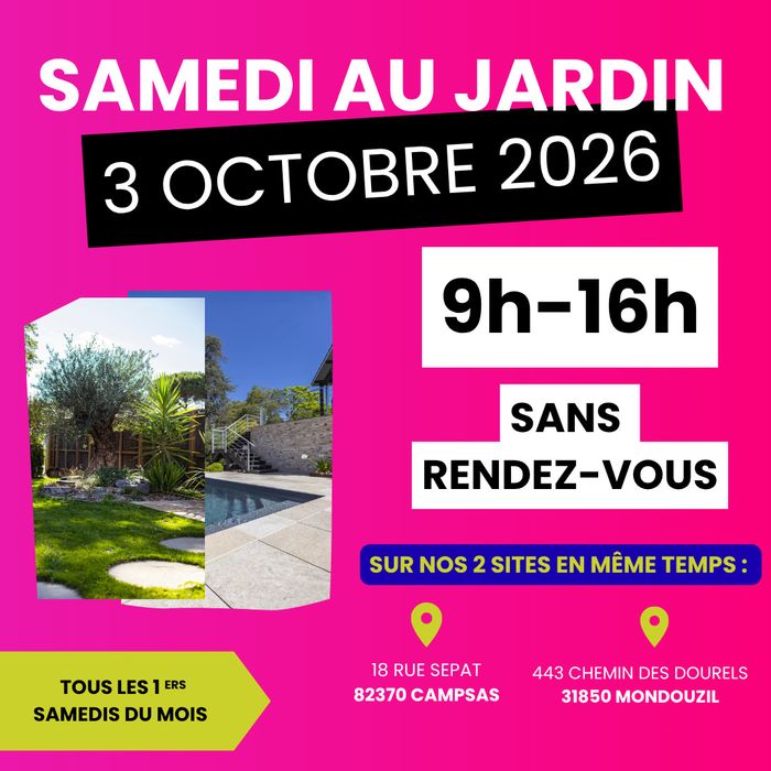 Samedi au jardin - rencontrez votre paysagiste