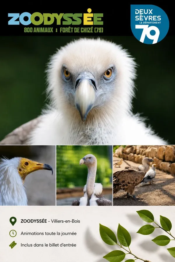 Journée internationale des vautours à Zoodyssée
