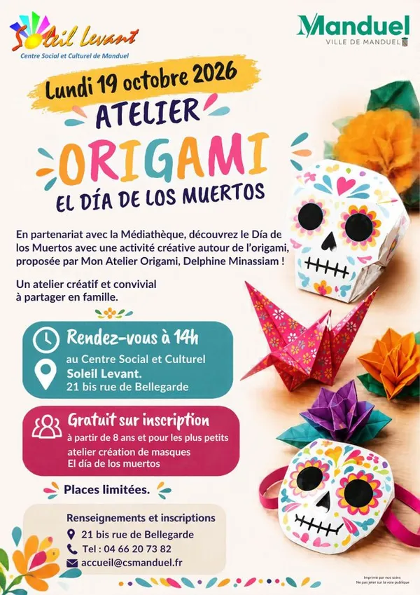Atelier Origami El día de los muertos
