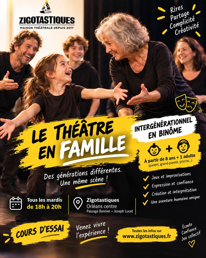 Atelier Théâtre Intergénérationnel