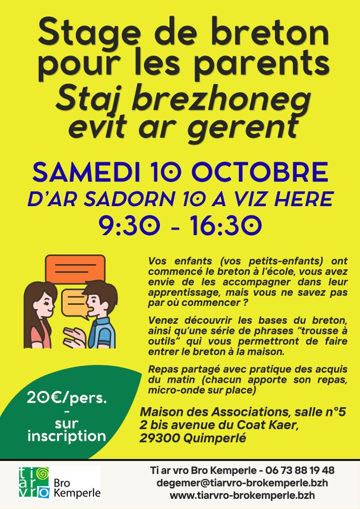Stage de breton