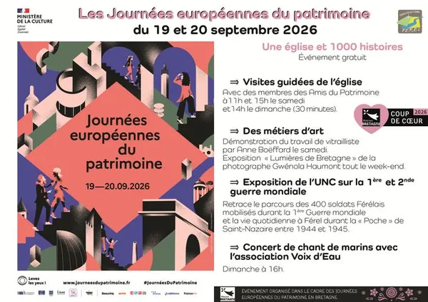 Les journées européennes du patrimoine à Férel