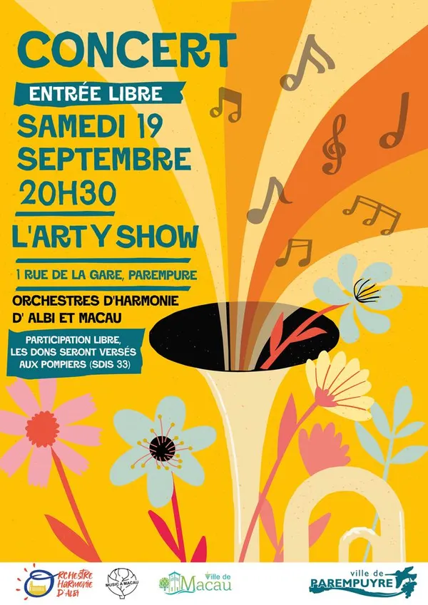 🎶 CONCERT EXCEPTIONNEL À PAREMPUYRE ! 🎶