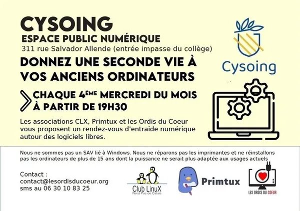 Rendez-vous d'entraide Linux à Cysoing