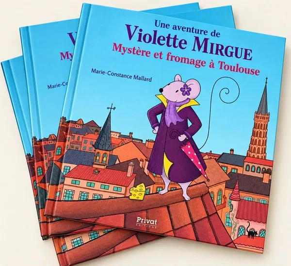 Violette Mirgue : Visite-Rencontre avec l'autrice-illustratrice Marie-Constance Mallard