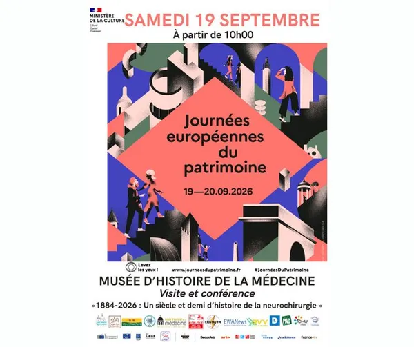 Visite guidée et conférence sur l'histoire de la neurochirurgie au Musée d'Histoire de la Médecine