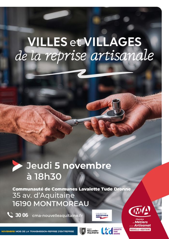 Villes et Villages de la reprise | CDC LAVALETTE TUDE DRONNE- 16