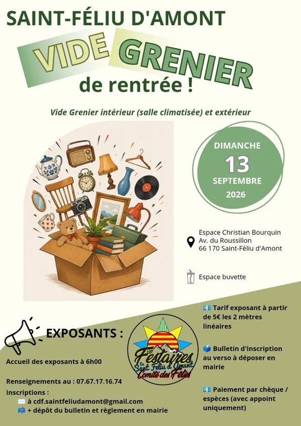 Vide Grenier d'automne