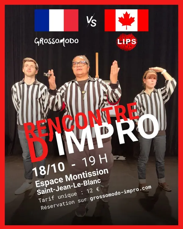 Match d'improvisation France - Québec