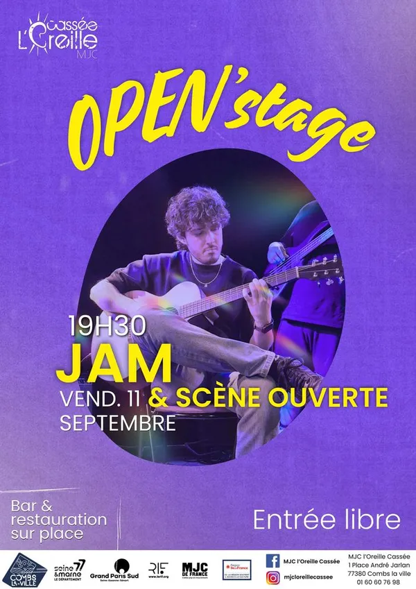 OPEN’STAGE 11 SEPTEMBRE 2026