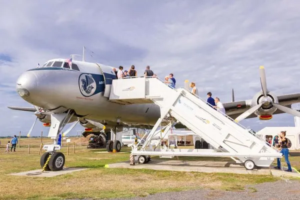Visite du Super Constellation