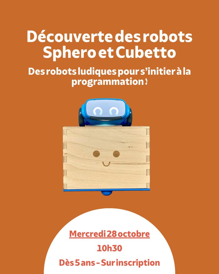 Découverte des robots Sphero et Cubetto