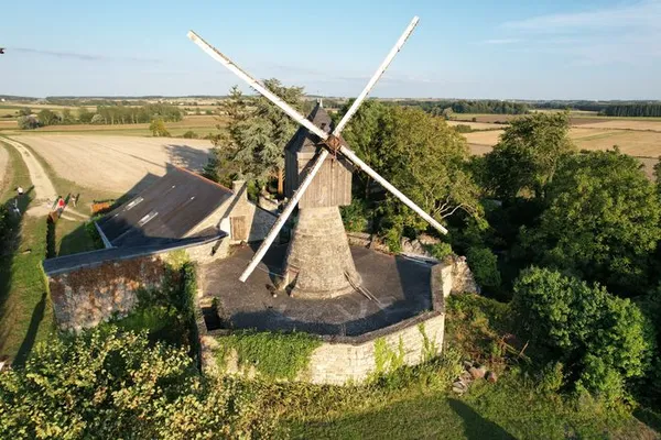 Visite guidée du moulin Gouré en fonctionnement