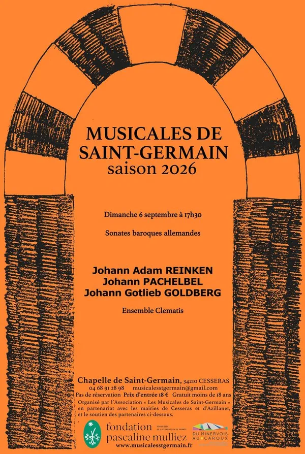 Concert  sonates baroques allemandes