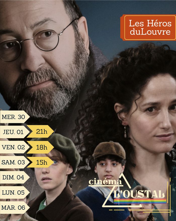 Les héros du Louvre, historique, 1h45, de Elie Chouraqui avec Kad Merad, Marie Gillain