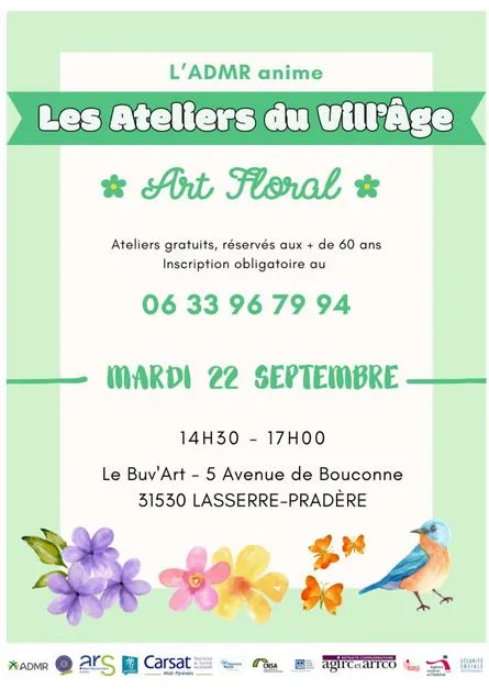 Les Ateliers du Vill'Âge : Art floral