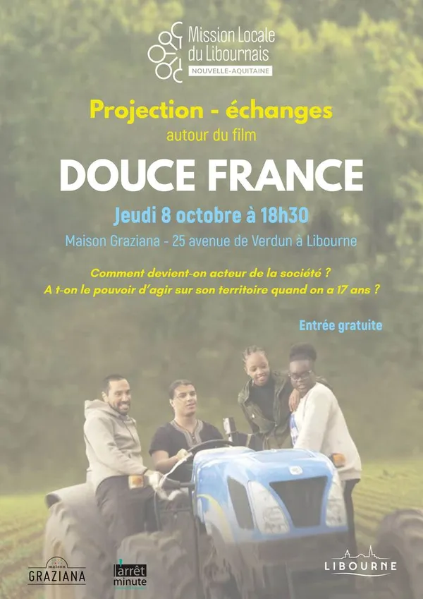 Projection-échange autour du film Douce France
