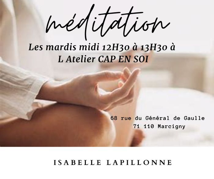 Méditation du mardi midi à Marcigny