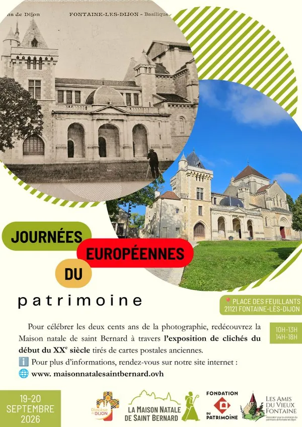 Exposition de photographies de la Maison natale de saint Bernard