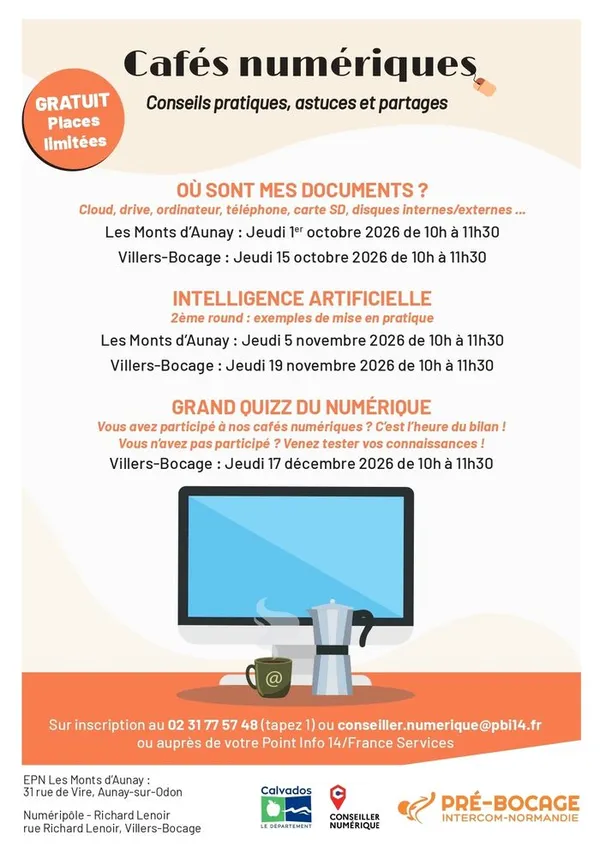 Café Numérique : Où sont mes documents ?