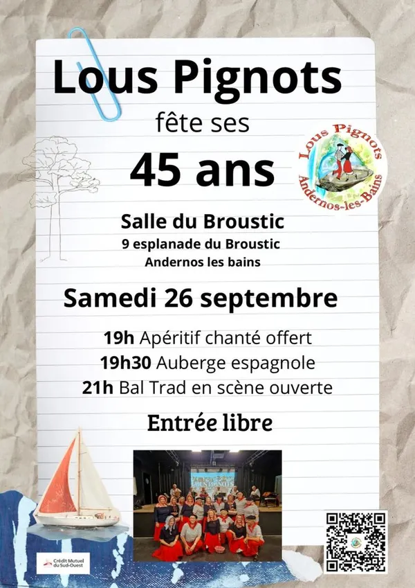 Bal Trad 45 ans Lous Pignots