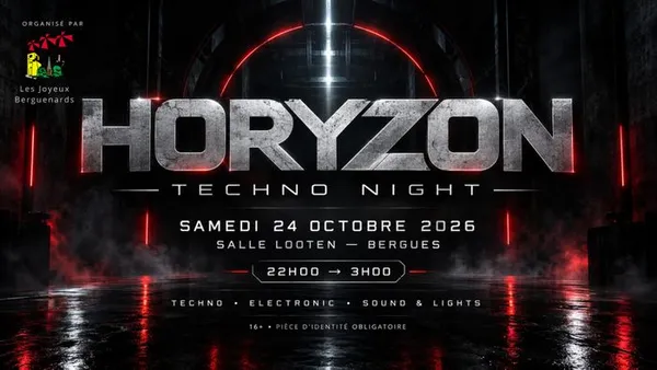 Collectif Horyzon × Les Joyeux Berguenards — Soirée Techno
